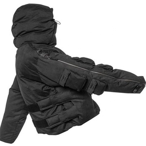 Vestes matelassées d'extérieur d'hiver avec logo personnalisé en gros Veste matelassée oversize de haute qualité - Product Image 4