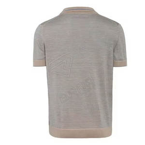 Camiseta de Manga Corta para Hombre, Diseño Más Reciente, Tejido de Punto Sólido, 100% Algodón, Talla Grande - Product Image 2