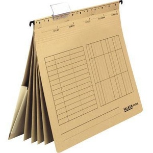Falken UniReg DIN <b>A4</b> Recycled Mania Card Commercial Binder Natural Brown File <b>Folder</b> - Product Image 1