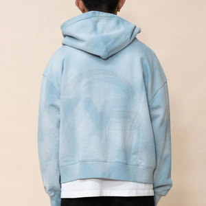 เสื้อฮู้ดซิปสไตล์คลาสสิกสีซีดแบบวินเทจ ลุคสบายๆ สำหรับผู้ชาย เหมาะสำหรับใส่ทุกวัน สตรีทแวร์ และกิจกรรมกลางแจ้ง - Product Image 2