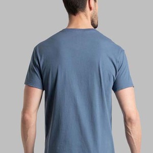 เสื้อยืดกีฬาผ้าฝ้ายสำหรับผู้ชายเสื้อยืดรัดรูปสไตล์ปากีสถานสำหรับธุรกิจโลโก้ตามสั่ง - Product Image 5