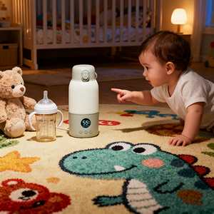 USB Smart chauffé 12.8OZ 10400mAh <span class=keywords><strong>chauffe</strong></span>-lait multifonctionnel <span class=keywords><strong>chauffe</strong></span>-<span class=keywords><strong>biberon</strong></span> pratique pour l'alimentation de bébé - Product Image 1