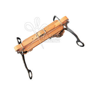 Hackamore para Caballo de Acero Inoxidable Transpirable con Correas Ajustables para Todos los Tamaños, Entrenamiento de Alta Resistencia - Product Image 6