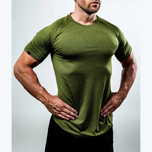 Camiseta Deportiva de Verano para Hombre, Manga Corta, 100% Algodón, Secado Rápido, Transpirable, Corte Regular, para Gimnasio, Fitness y Entrenamiento de Fisicoculturismo - Product Image 5