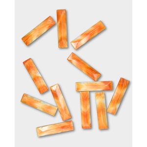 Rectangle Spiny Oyster Shell <b>Loose</b> <b>Beads</b> - Product Image 1