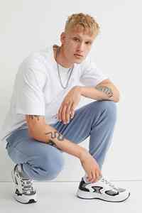 Pantalon de jogging en molleton mélangé coton premium pour homme, vêtements de sport, streetwear, tenue de sport, coupe décontractée, mode adulte - Product Image 3