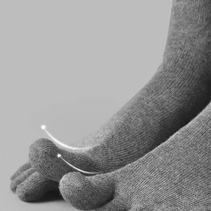 Calcetines de negocios deportivos elásticos absorbentes de sudor de algodón transpirable antibacteriano a la moda para hombre - Product Image 4