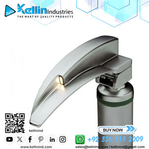 McCopy Flexible Tip Integrated Fiber Optic Laryngoscope <b>Blade</b> Anesthesia <b>Surgical</b> Instruments Quality Instruments Manufacturer - Product Image 2