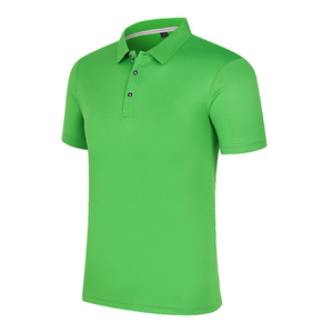 Polo de talla grande para hombre, diseño de moda con mangas bordadas, tejido de punto sólido transpirable, venta al por mayor - Product Image 6