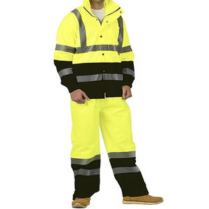 Chaqueta DE SEGURIDAD Ropa de alta visibilidad Producción especializada personalizada de chaqueta de seguridad reflectante de trabajo impermeable Fabricado por Dress Sports - Product Image 4