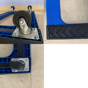 30 pulgadas X 18 pulgadas., 1000 libras. Capacidad Polipropileno <span class=keywords><strong>Dolly</strong></span> Plástico Uso general <span class=keywords><strong>Dolly</strong></span> Azul - Product Image 5
