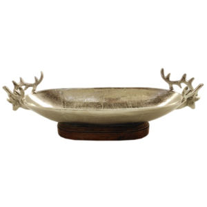 ชามตกแต่งทรงแมลงโลหะอะลูมิเนียมทันสมัย ชุบทอง สำหรับเสิร์ฟผลไม้อบแห้งและอาหาร - Product Image 6