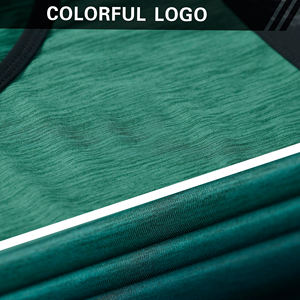 เสื้อกล้ามฟิตเนสสำหรับผู้ชายผ้าฝ้ายโพลีเอสเตอร์คอตตอนใส่เล่นฟิตเนสยิม - Product Image 5