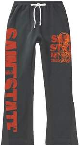 ชุดเซ็ตเสื้อฮู้ดดี้และกางเกงจ็อกเกอร์ทรงขาบานแบบสกรีนลายเอง ผลิตโดยผู้ผลิตชุดเซ็ตเสื้อผ้าสองชิ้น ล้างสีแบบ Acid Wash สำหรับผู้ชาย - Product Image 4