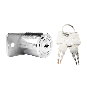 Cylindres de serrure à poussoir en alliage de zinc les plus vendus pour meubles de bureau et portes coulissantes en bois - Product Image 1