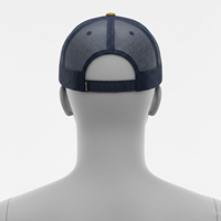 Casquette de camionneur avec logo personnalisé et dos en maille respirante et sangle réglable Casquette imprimée personnalisée avec broderie de haute qualité pour unisexe