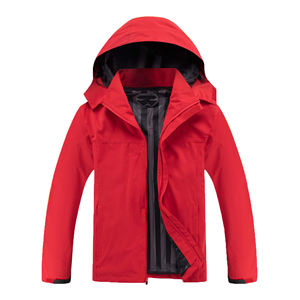 Nouvel arrivage de coupe-vent imperméable d'extérieur avec logo personnalisé de haute qualité Veste à capuche respirante et coupe-vent pour le camping Veste à capuche pour le sport - Product Image 1
