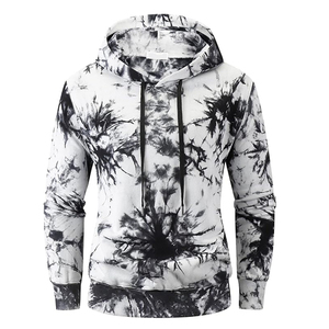 Vente en gros Pull-over à capuche unisexe de qualité supérieure Motif imprimé tie-dye Taille pour hommes Saison d'hiver Polyester/coton - Product Image 2