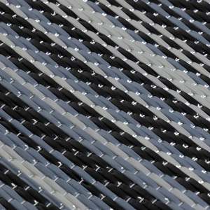 Netline Home Reversible Braided Outdoor Rug Dark Grey 1020 Modern <b>Patio</b> <b>Mat</b> Washable Polypropylene - Product Image 2