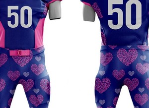 Camiseta de fútbol americano de primera calidad, servicio OEM, precio al por mayor, transpirable, antibacteriano, el mejor uniforme de fútbol americano - Product Image 4