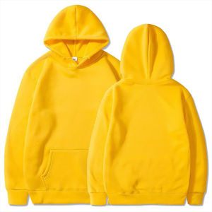 Sweat à capuche unisexe surdimensionné avec broderie pour impression gonflée, graphique personnalisé, poids lourd, épaules tombantes, streetwear pour l'hiver - Product Image 2