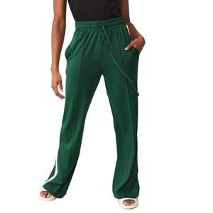 Pantalones de chándal personalizados de algodón polar para mujer, venta al por mayor, pantalones de correr ODM para yoga, gran oferta para la temporada de invierno - Product Image 5