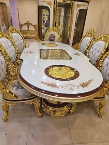 Juego de Comedor Moderno de Lujo para el Hogar y la Villa para Cenar con Comodidad y Estilo Incluye Silla de Comedor - Product Image 3