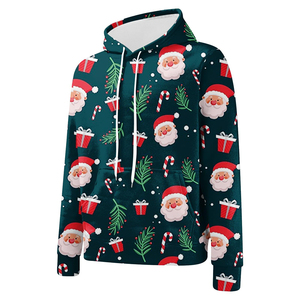 Chándal informal de poliéster, jersey con capucha y estampado digital, conjunto de 2 piezas para hombre de talla grande con relleno de algodón - Product Image 3