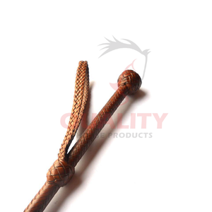 Fouets de cheval de bonne qualité Fouet de cheval d'entraînement équestre Performance de scène avec poignée en cuir PU avec prix bon marché à vendre - Product Image 2