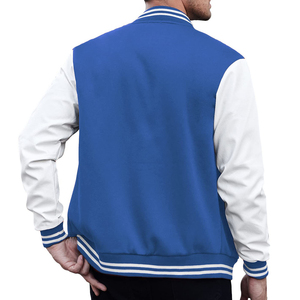 2024 Hip Hop Varsity Jacket Your Own Design Men Wear Varsity Jacket Venta al por mayor Custom Logo Men Wear Varsity Jacket - Product Image 4