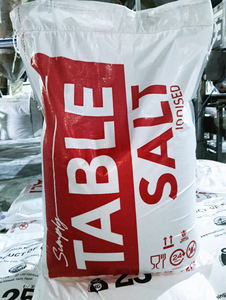 Sal de Mesa Iodada o Sin Iodar, Bolsa de 25 kg |   Polvo Refinado con una Pureza del 99.8% |   Simplesmente sal de calidad alimentaria - Product Image 4