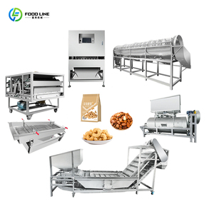 Ticari Kuruyemiş Kavurma Endüstriyel Elektrikli Kuru Kuruyemiş Döner Tamburlu Kavurma Fırını Otomatik Kaju İşleme Hattı - Product Image 6