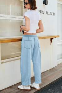 Pantalon pour femme Streetwear Pantalon à bas prix Pantalon pour femme à la mode Offre Spéciale pour adultes Pantalon pour femme de marque privée - Product Image 4