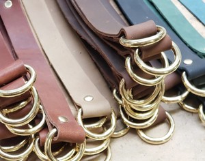 Wholesale Leather Tieback Window Treatment - Product Image 3