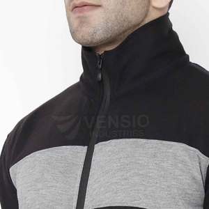 ชุดวอร์มฤดูหนาวสำหรับผู้ชาย OEM ผ้าฝ้าย 100% แขนยาว เนื้อผ้าบางเบา แห้งเร็ว ระบายอากาศได้ดี ทรงปกติ - Product Image 6