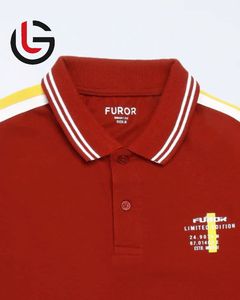 เสื้อโปโลสำหรับผู้ชายผ้าถักคอตตอน100% ขนาดใหญ่ใส่สบายไซส์ใหญ่พิเศษ - Product Image 2