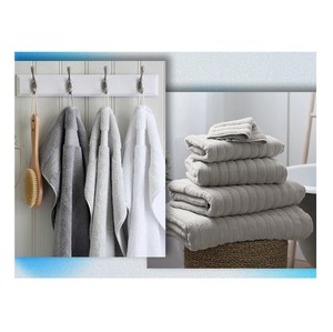 Fourniture en gros de serviette de bain en coton Colorfast Vibrant résistant à la décoloration pour un décor de salle de bain lumineux Essuie-mains pour un lavage fréquent - Product Image 4