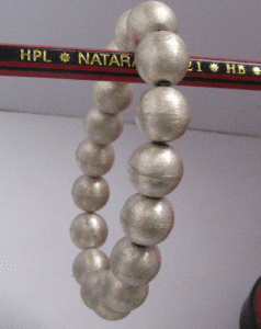 Classic Bohemian Alloy Metal <b>Bead</b> <b>Bracelet</b> with Ball Shape Featuring Pearl Diamond Agate Main Stones for Anniversaries Parties - Product Image 1