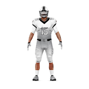 Polyester Made <b>Light</b> Weight Unisex American <b>Football</b> Jersey Sets / Custom Sublimation Print Short Sleeve Uniform - Product Image 1