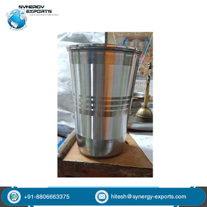 Professionnels dans la fabrication de verres de table de qualité supérieure en acier inoxydable SS verre à eau du vendeur indien - Product Image 6