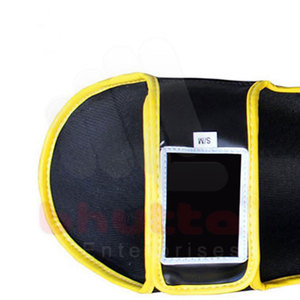 Protège-tibias en cuir PU de haute qualité en cuir unisexe Protège-tibia en cuir avec logo personnalisé - Product Image 3