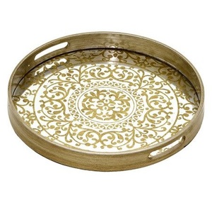 ถาดโลหะเคลือบผิวแบบโบราณสำหรับใช้ในเทศกาลรอมฎอน - Product Image 2