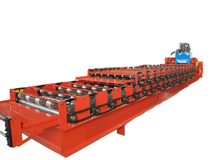 Mesin pembentuk gulungan lembaran atap bergelombang IBR lapisan ganda baru mesin pembentuk gigi ubin atap trapesium mesin pembuat ubin Motor - Product Image 6