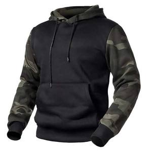 Jersey con capucha de camuflaje de invierno para hombre, sudadera estilo Hip Hop, forro polar térmico de algodón con estampado 3D en relieve, ropa suelta - Product Image 6