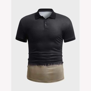 เสื้อโปโลผู้ชายแฟชั่นใหม่2025เสื้อแขนสั้นคุณภาพสูงเสื้อยืดฤดูร้อนบริการ OEM ป้องกันริ้วรอยสไตล์ล่าสุด - Product Image 1