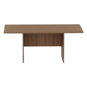 Alera Valencia Series Rectangular Conference <b>Table</b> Modern <b>Walnut</b> 70.88 In. X 41.38 In. X 29.5 In. - Product Image 3