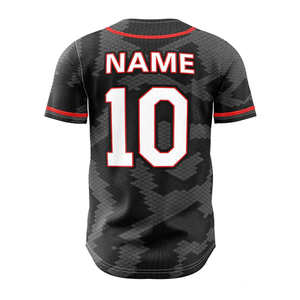 Últimos Modelos de Camisetas de Béisbol Personalizadas OEM 2025 Verano para Hombre 100% Poliéster Transpirable de Secado Rápido con Logotipo Personalizado al por Mayor - Product Image 3