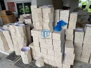 Modern Custom Natural MOP <b>Square</b> Coaster Set With Holder Creative Home Dining <b>Table</b> For Weddings & Party Decor - Product Image 6