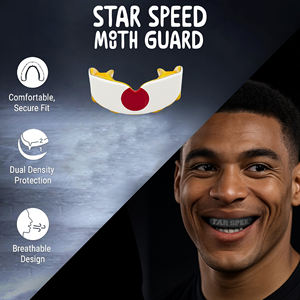 Customized Professional Boxing Mouth Guards For Sport Training Rubber Material With Custom Logo Printing - Product Image 4