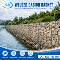 Murs en gabions de fil d'acier galvanisé Ding Yang 1mx0.30x14m – Revêtements muraux résidentiels fins en gabions / Paniers gabions / Paniers de pierres en gabions
